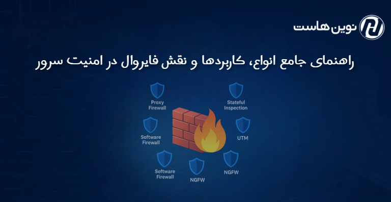 راهنمای جامع انواع، کاربردها و نقش فایروال در امنیت سرور
