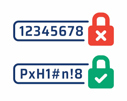 Strong and unique password