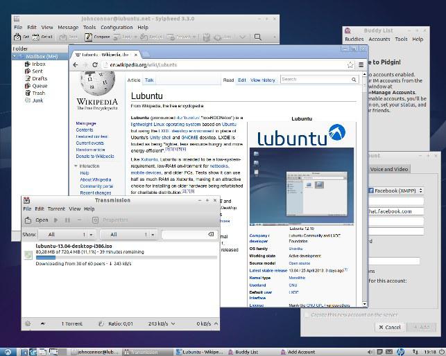 between different operating systems linux lubuntu