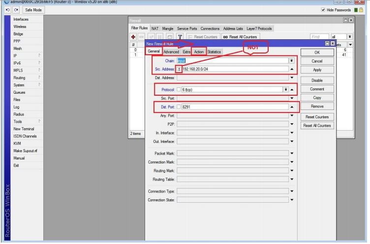 فیلترینگ در میکروتیک فیلترینگ در میکروتیک