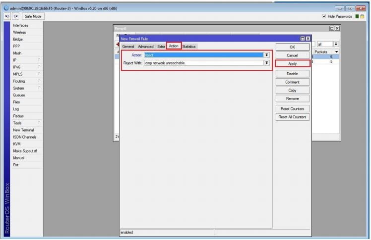فیلترینگ در میکروتیک فیلترینگ در میکروتیک
