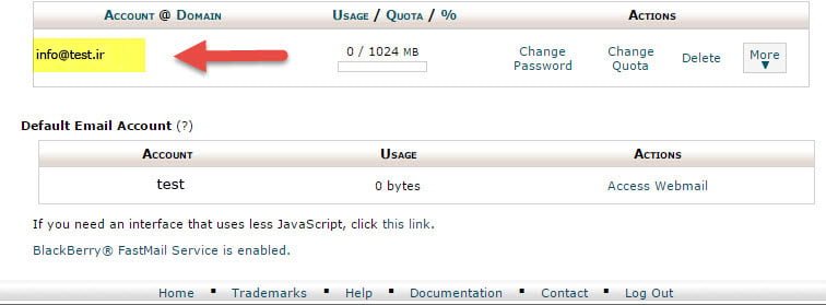 composing emeil in cpanel ساخت ایمیل در cpanel