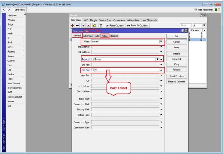 فیلترینگ در میکروتیک فیلترینگ در میکروتیک