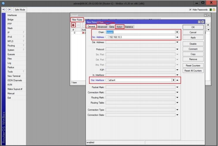 فیلترینگ در میکروتیک فیلترینگ در میکروتیک