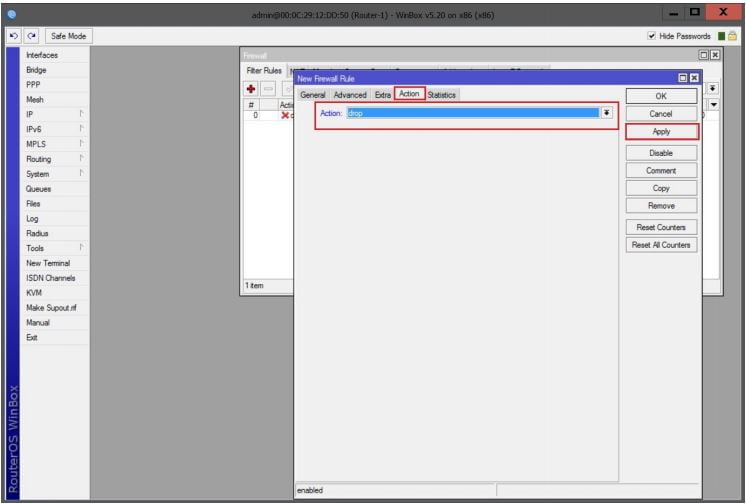 فیلترینگ در میکروتیک فیلترینگ در میکروتیک