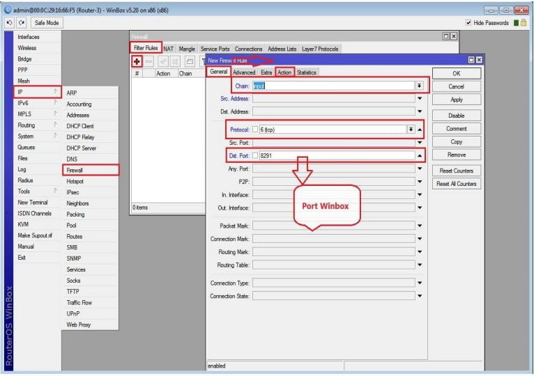 فیلترینگ در میکروتیک فیلترینگ در میکروتیک