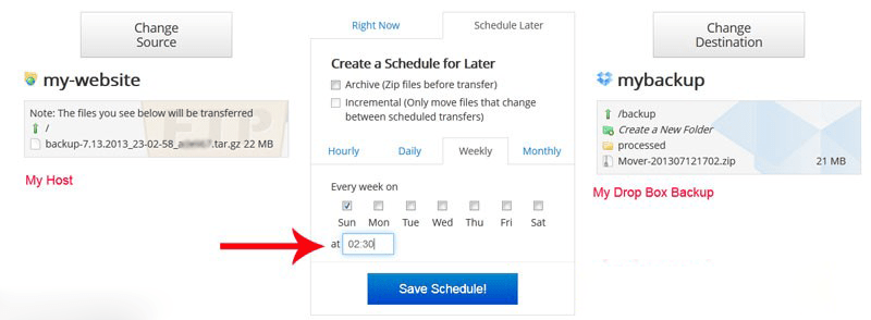 how automatic backup from cpanel نحوه بک آپ اتوماتیک از cpanel