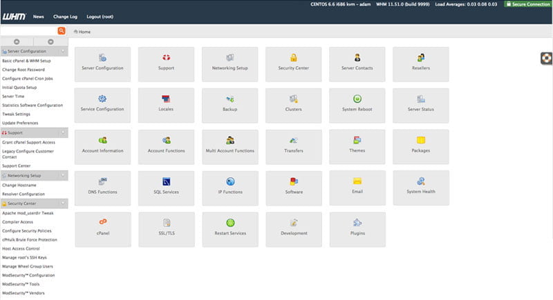 تفاوت کنترل پنل هاست سی پنل با دایرکت ادمین و پلسک