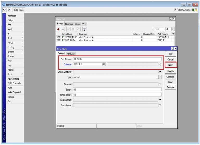 GRE Tunnel در میکروتیک