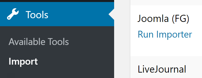 نحوه انتقال سایت از جوملا به وردپرس