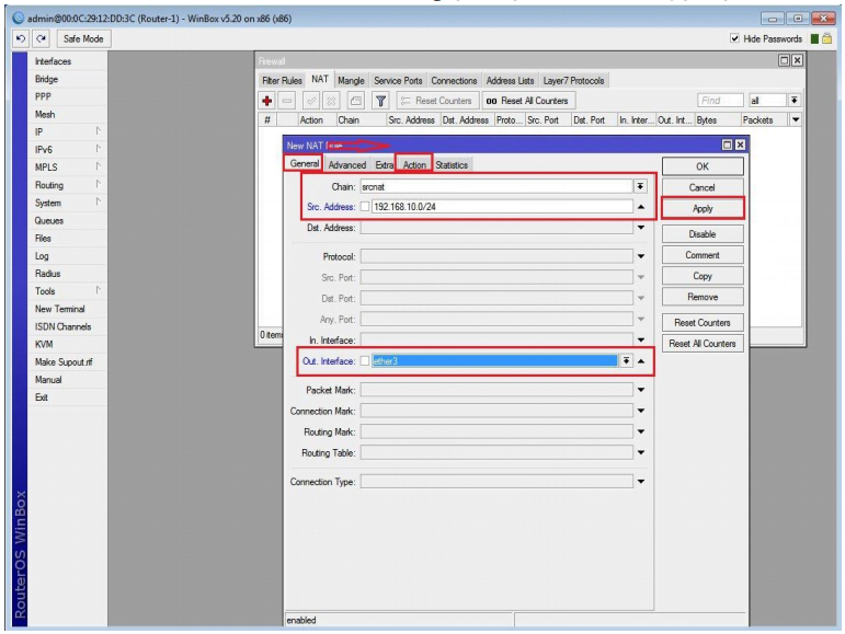 GRE Tunnel در میکروتیک
