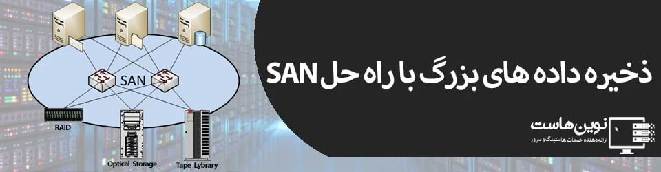 ذخیره داده های بزرگ با راه حل SAN