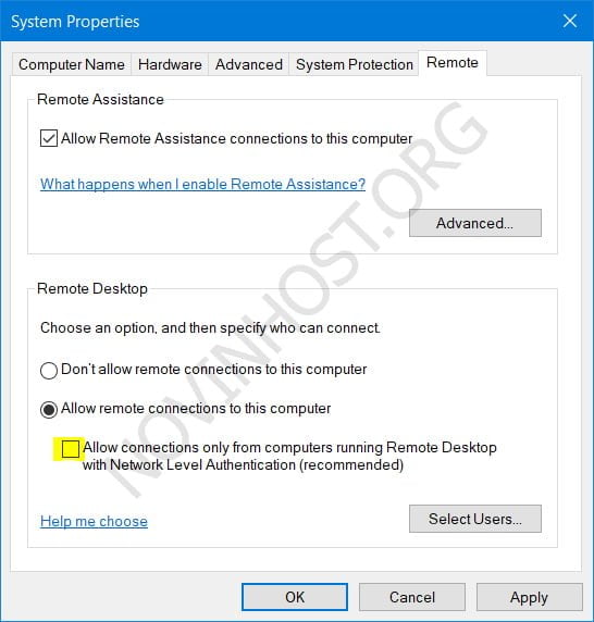 رفع ارور CredSSP رفع ارور CredSSP