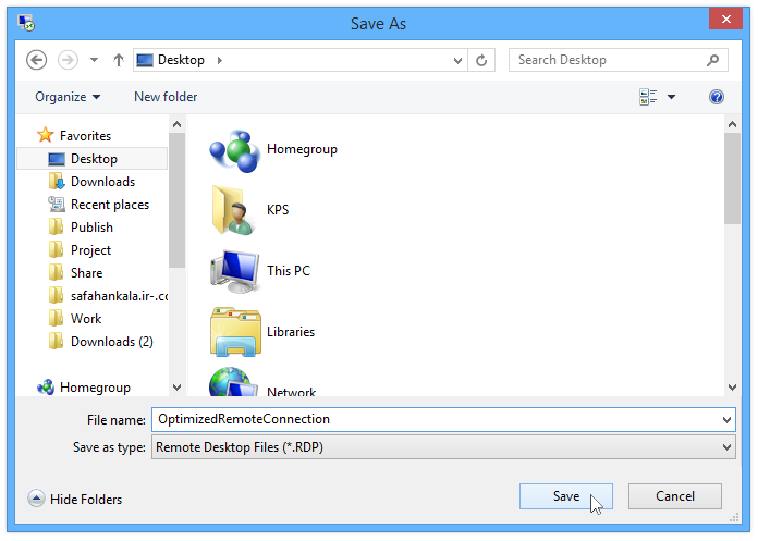 سرعت بیشتر ریموت دسکتاپ در ویندوز