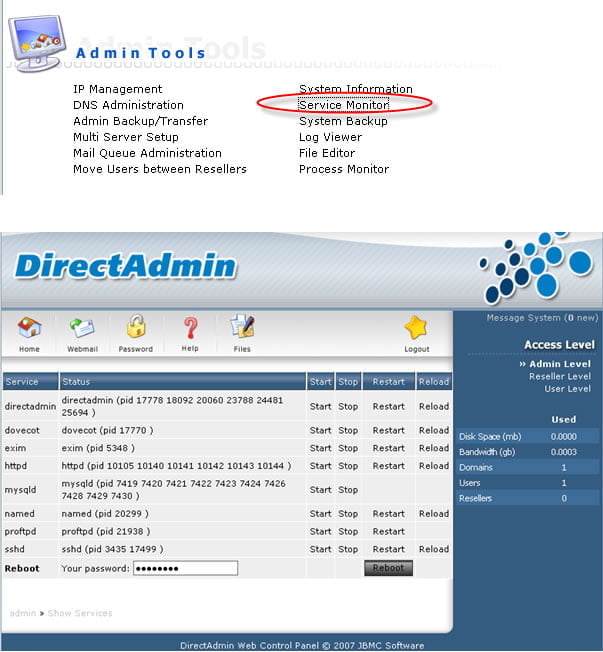 restart vps4 restart vps4