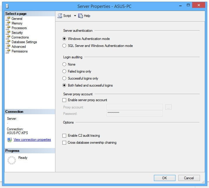 امنیت کامل SQL