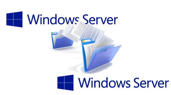 انتقال فایل بین دو سرور ویندوز