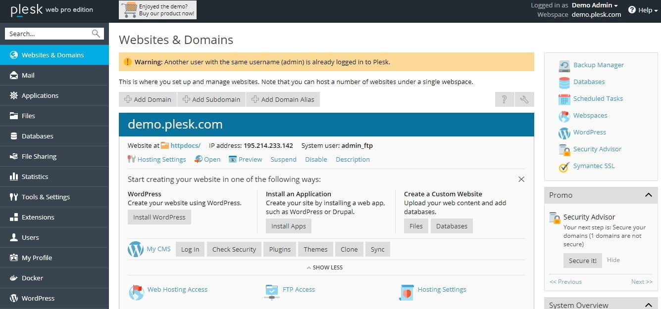 Plesk یا cPanel: کدام بهترین کنترل پنل است؟ Plesk یا cPanel: کدام بهترین کنترل پنل است؟