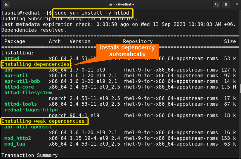 yum-install
