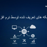 شبکه های تعریف شده توسط نرم افزار (SDN)