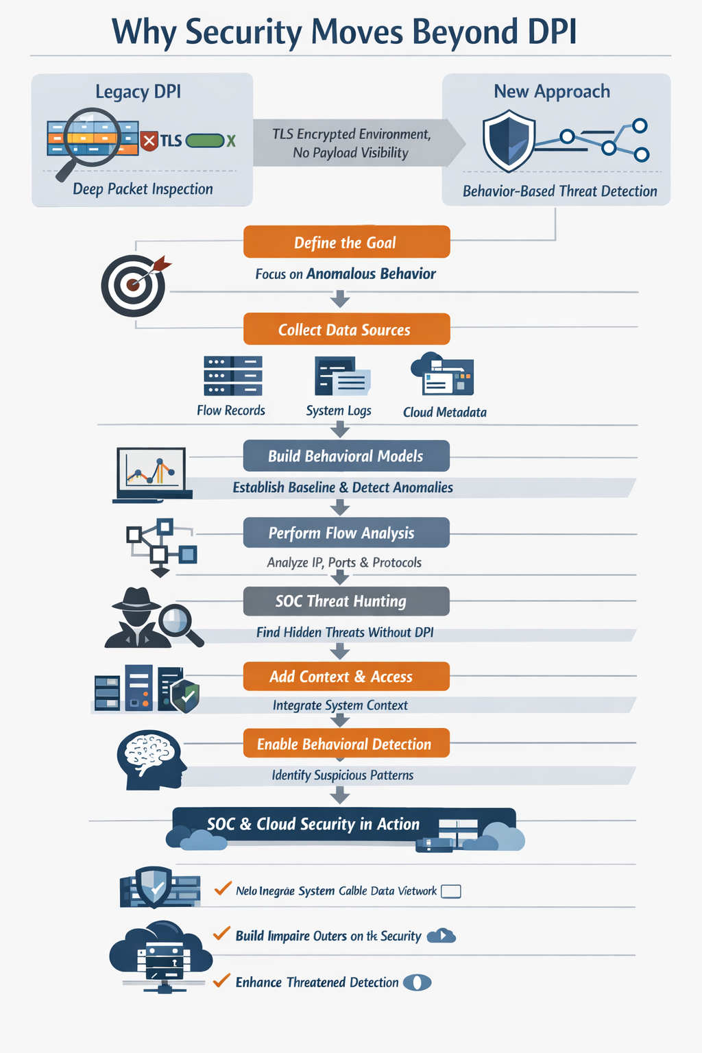  تشخیص تهدید در شبکه های رمزنگاری شده بدون دیدن Payload