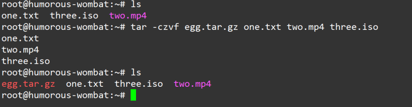 دستور tar لینوکس