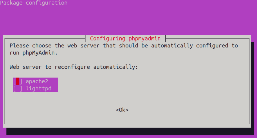آموزش نصب phpMyAdmin در اوبونتو