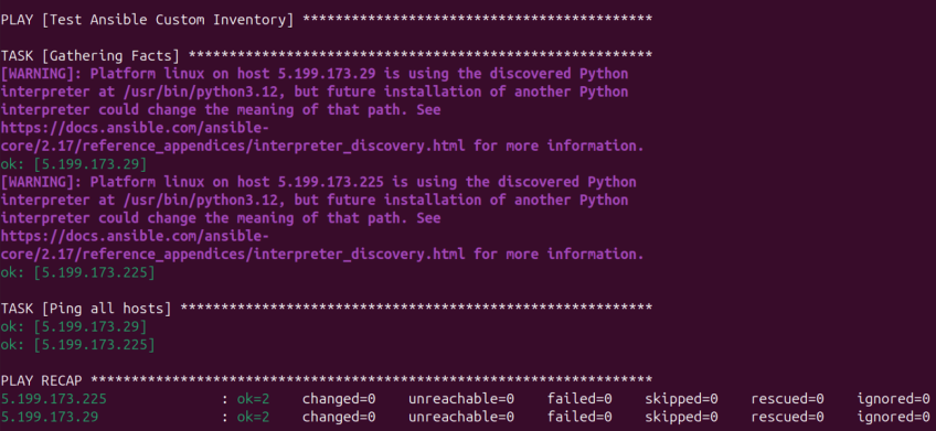 آموزش نصب Ansible