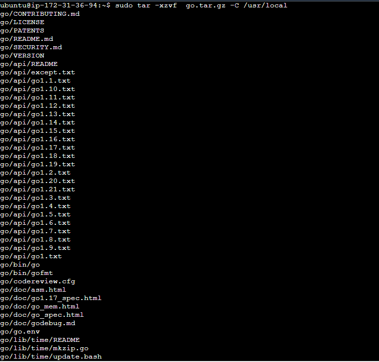 آموزش نصب Go در اوبونتو