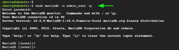 آموزش نصب MariaDB در اوبونتو