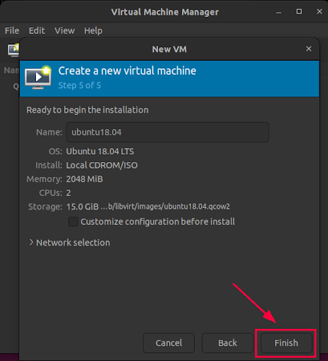 نصب KVM در Ubuntu