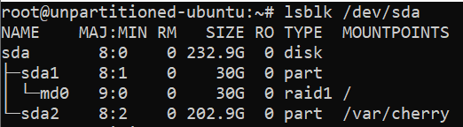 پارتیشن بندی در لینوکس
