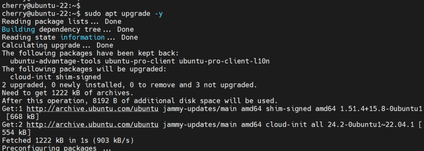ارتقا اوبونتو