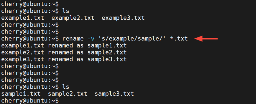 آموزش تغییر نام فایل در لینوکس