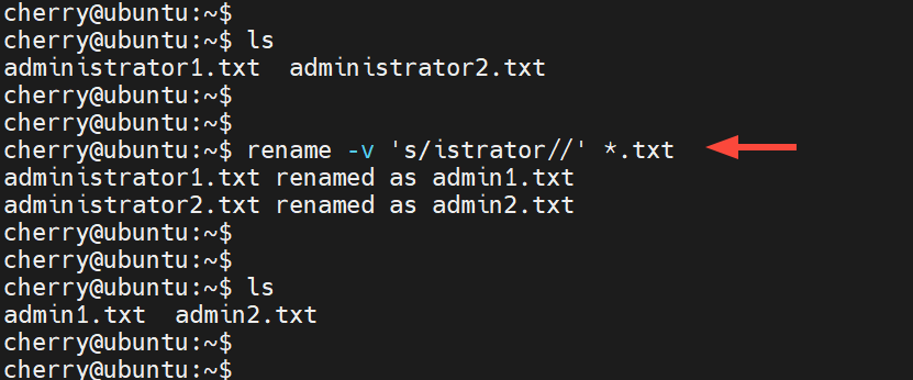 آموزش تغییر نام فایل در لینوکس