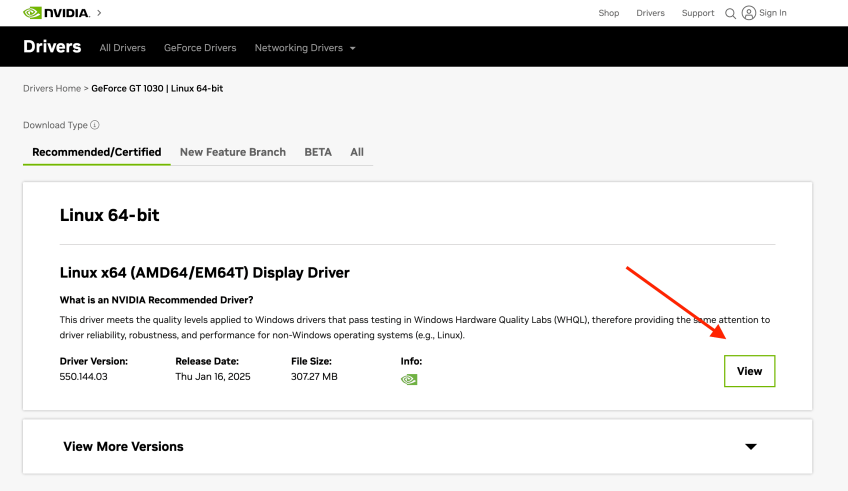 نصب درایور انویدیا در اوبونتو