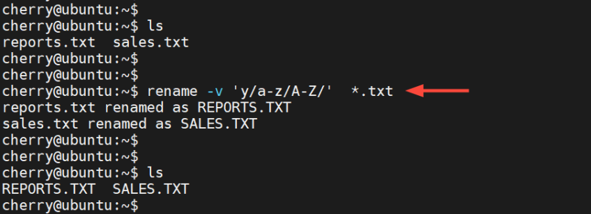 آموزش تغییر نام فایل در لینوکس