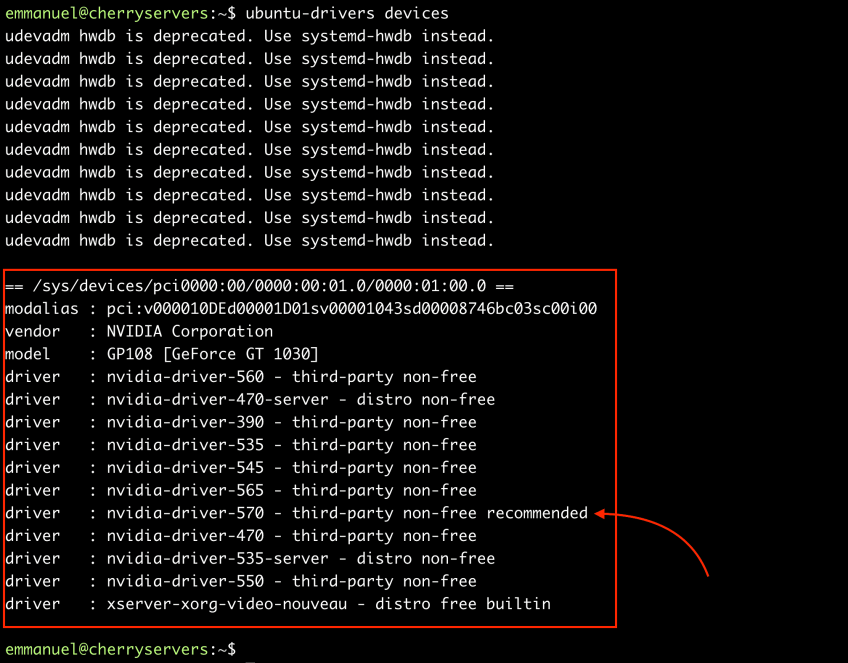 نصب درایور انویدیا در اوبونتو