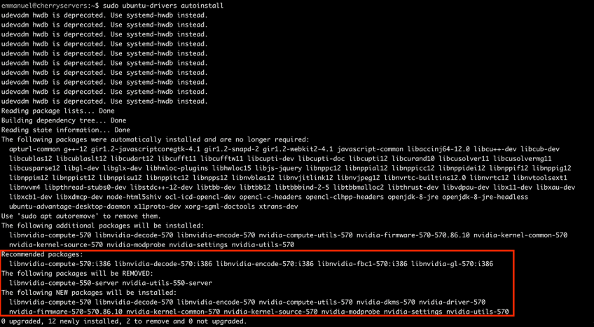 نصب درایور انویدیا در اوبونتو