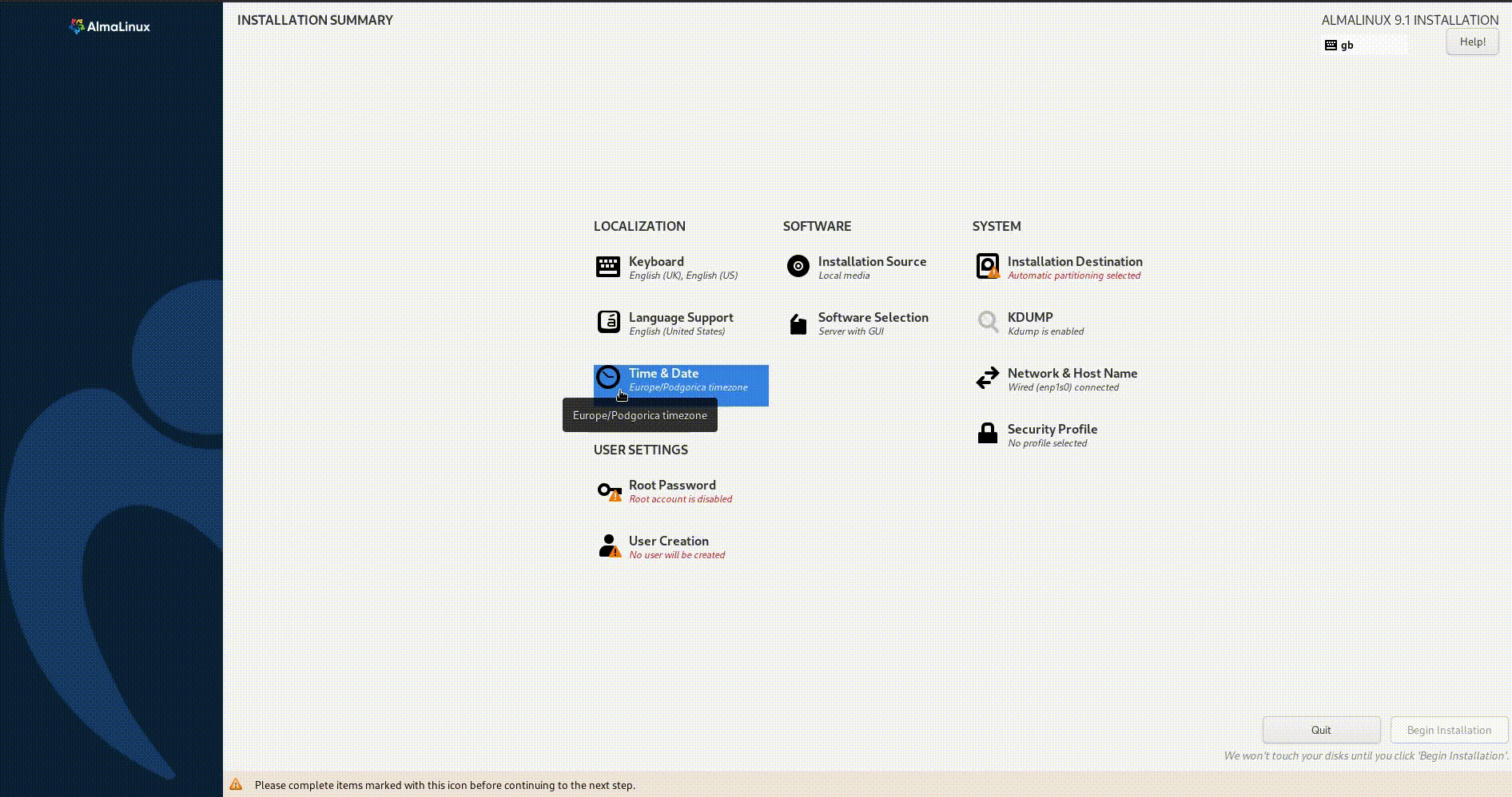 آموزش نصب آلما لینوکس