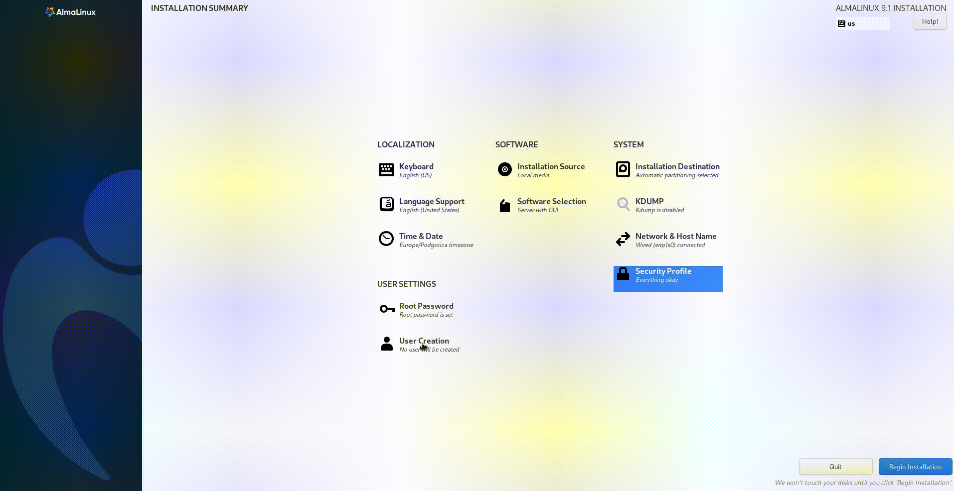 آموزش نصب آلمالینوکس