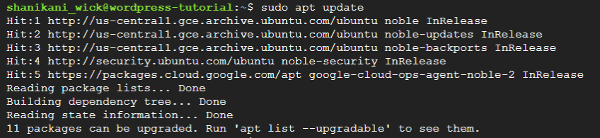 نصب وردپرس در اوبونتو