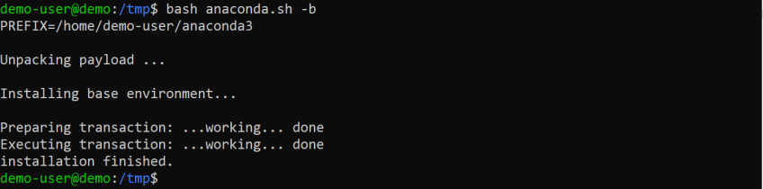 نصب آناکوندا