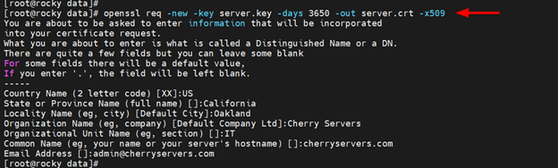 پیکربندی SSL در PostgreSQL
