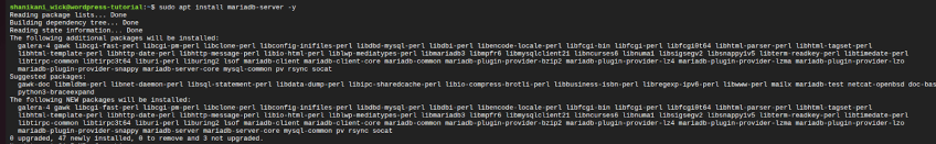 نصب وردپرس در اوبونتو