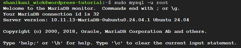 نصب وردپرس در اوبونتو