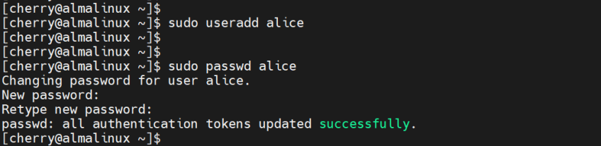 ایجاد یوزر در لینوکس