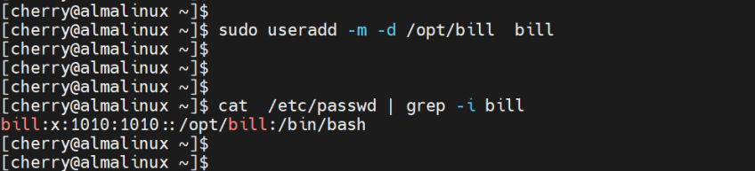 ایجاد یوزر در لینوکس