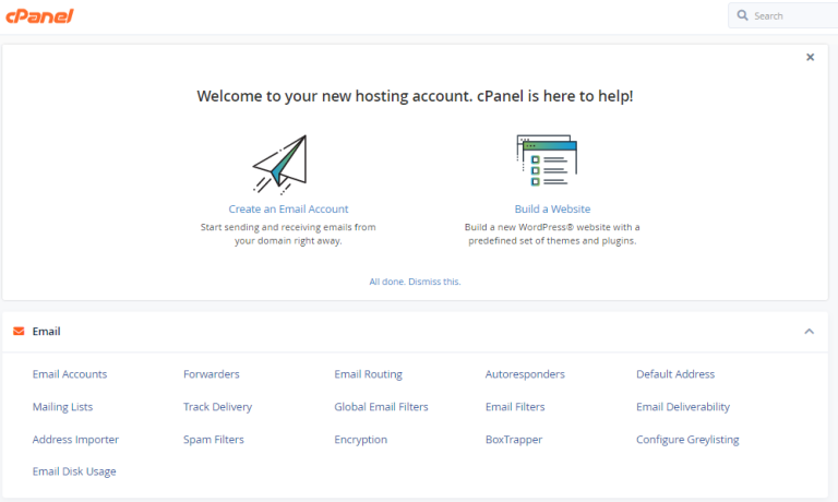 راهنمای سی پنل