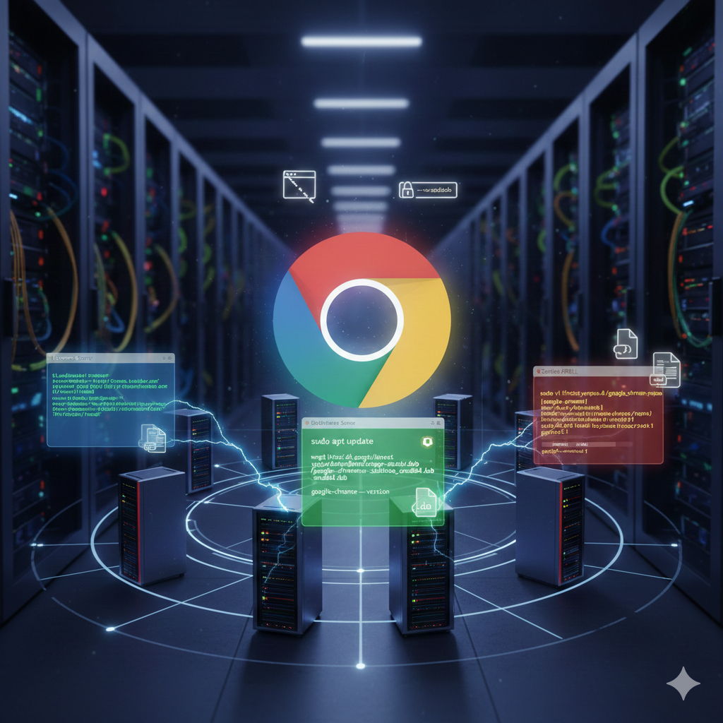 آموزش نصب گوگل کروم در سرور